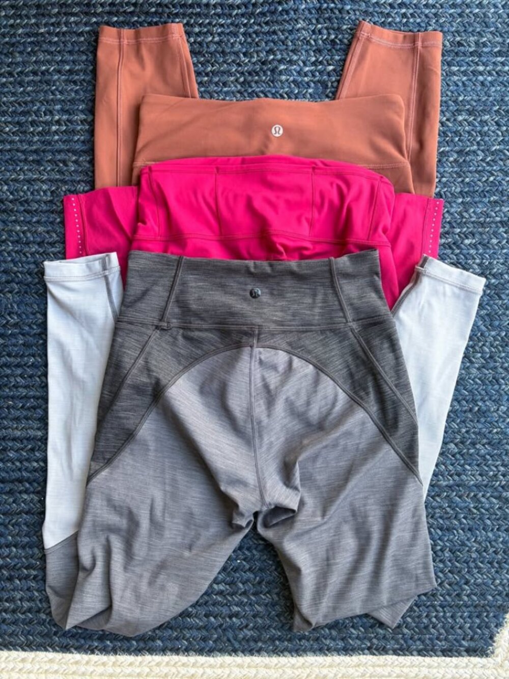 3 Pairs Lululemon Leggings, Size 6